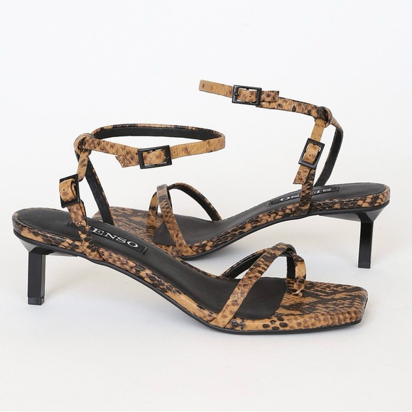 Senso Strappy Kitten Heels - Picture 2 of 9